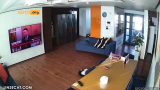 신작IP 가정집 거실 4名 올노출 ipcam korean porn