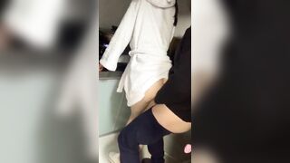 라면 먹고 갈래.. 뒤치기 얄짤!