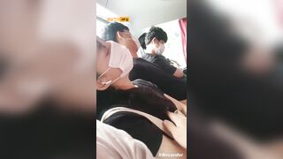 버스에서 추행하는 미친놈