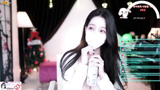bj 한송이 얼굴 방송본 korean bj