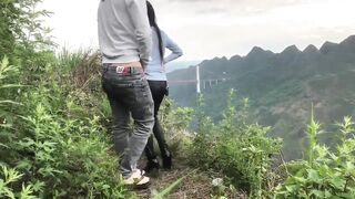 절벽 야노 저러다 떨어짐 좆된다