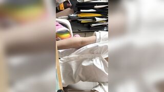 인스타 라방 어린 슬렌더 AA녀 올탈 자위 3