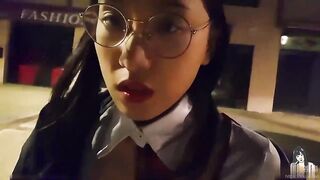 約砲黑屌 車內足交，男友打電話詢問，回家後激情啪啪 劉玥 china onlyfans