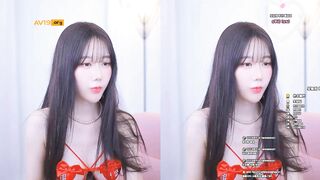 하츄 ♥ 전설의 망사팬티 입고 발차기 방송