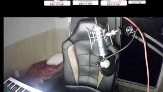 녹음실에서 보댕이 만지다 자버리는 대형 방송사고 korean porn vip ipcam