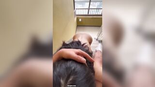 수업끝나고 아파트 계단에서 (2)