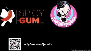 June Liu And Emiri Momota Teases With A Footjob OnlyFans