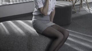 SSIS-924 On a business trip, I unexpectedly ended up sharing a room with my middle-aged, sexually harassing boss, whom I despise... I ended  Reducing Mosaic JAV