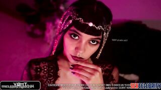 Threesome sex tapes - Jenna Ortega has fuck in an interesting costume WPOP ALLPOP