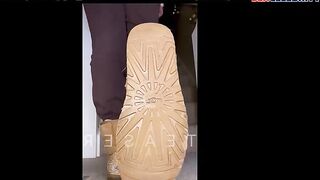 Cara Delevingne - Stinky Ugg Boots Deep Sniffing WPOP ALLPOP