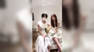 결혼식날 신부와 들러리를 한방에!! korean porn vip