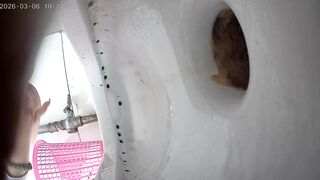 【最高画質トイレショット】大学寮シリーズ：排便アルバム - 15時間、女子学生200人以上 toilet 2 17-150526