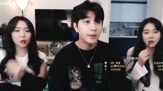 별창남 호야 쌔끈한 필라테스녀와 합방 korean bj