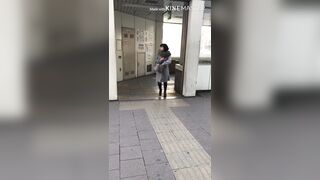 逆さ撮り ol限定顔出し スカートの中撮らせて頂きました vol 9 voyeur jp 03