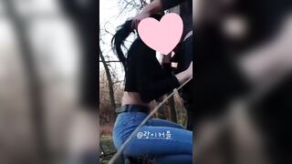 산에서 머리끄댕이 잡고 퍽퍽퍽 korean porn vip