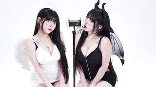 ASMR 하모니 데빌 앤 엔젤 korean porn vip