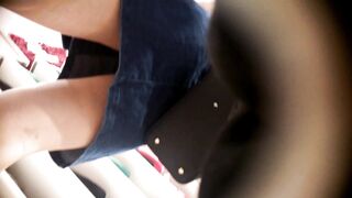 アヒルの980円均一 パンチラ盗撮 街撮り ロングムービー 25分 40名以上 voyeur jp