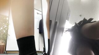 パンモロ 塾で一番マジメな娘をパンチラ盗撮 さゆりちゃん① voyeur jp