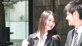 KRND-022 A new office lady, Ako Nishino, gets creampied on her dang... Reducing Mosaic JAV