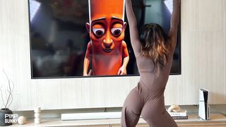 Sweetie Fox Goes Full Brainrot In A Tung Tung Tung Sahur Cosplay OnlyFans