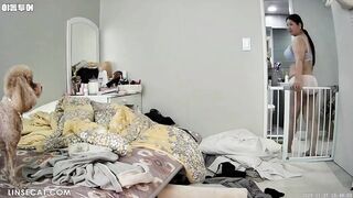 한국 가정용 IP카메라 해킹, 28가구 개인정보 유출! 많은 여성들이 집에서 속옷을 입지 않고 티셔츠만 입고 있으며, 음모가 노출되어 있습니다 korean porn vip ipcam