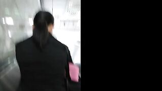銀行olのtバック 就活jd編 逆さの現場撮りno 324 voyeur jp 03