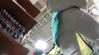 ダックス作品23 お買い物中の逆さ撮り祭り voyeur jp